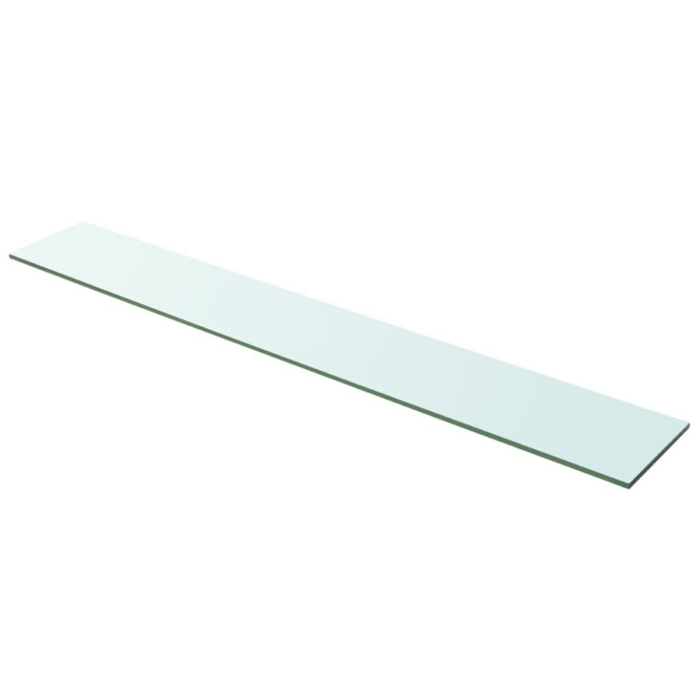 Vidaxl Shelf Panel Glass Sheet Plate Storage Cabinet Room Shelving Display Clear 8718475527220