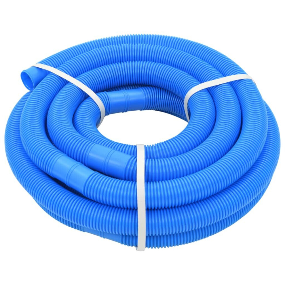 Vidaxl Pool Hose 9.9M Cleaner Vacuum Pipe Supply Equipment Spa Accessory Blue