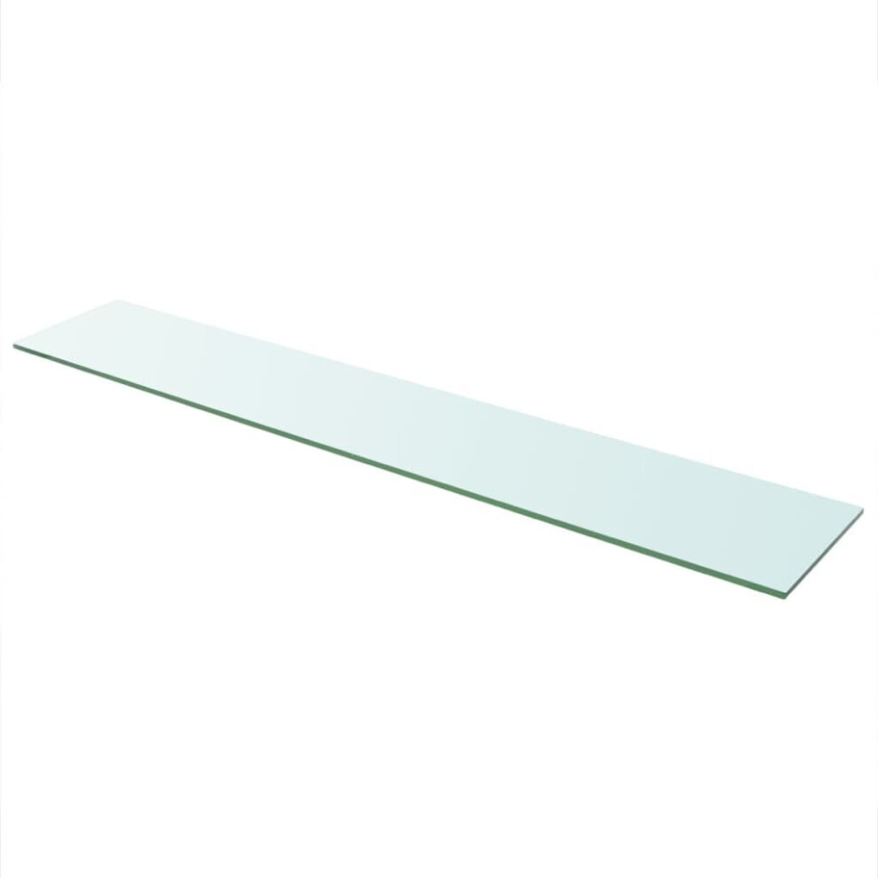 Vidaxl Shelf Panel Glass Sheet Plate Storage Cabinet Room Shelving Display Clear 8718475527282