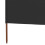 vidaXL 3-panel Wind Screen Fabric 160cm Anthracite Camping Windbreaks Screen 5