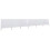 vidaXL 6-panel Wind Screen Fabric 120cm Sand White Beach Shelter Sun Screen 2