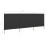 vidaXL 3-panel Wind Screen Fabric 160cm Anthracite Camping Windbreaks Screen 6