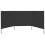 vidaXL 3-panel Wind Screen Fabric 160cm Anthracite Camping Windbreaks Screen 3