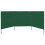vidaXL 3-panel Wind Screen Fabric 160cm Green Camping Windbreak Sun Screen 3