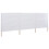 vidaXL 3-panel Wind Screen Fabric 160cm Sand White Camping Privacy Sun Screen 2