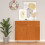 vidaXL Selbstklebende Möbelfolie Eiche 500 x 90 cm PVC 3