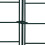 VidaXL vidaXL Gartenzaun Set Konvex 77,5x78,5 cm Grün 5
