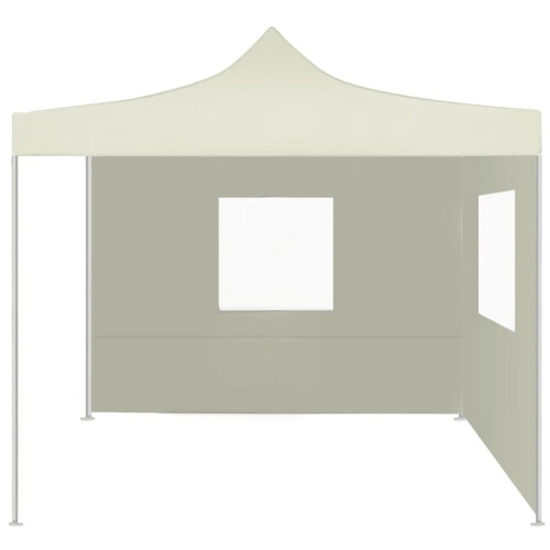 vidaXL professionelt foldbart festtelt, 2 sider, 2x2 m, stål 1