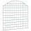 VidaXL vidaXL Gartenzaun Set Konvex 77,5x78,5 cm Grün 3