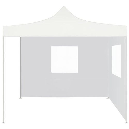 vidaXL professionelt foldbart festtelt, 2 sider, 2x2 m, stål 1