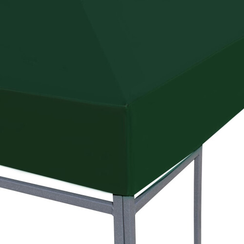 vidaXL Pavillondach 310 g/m² 3x3 m Grün 2
