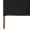vidaXL 5-panel Wind Screen Fabric 120cm Black Sun Privacy Screen Breakers 5