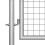 vidaXL Gartentor verzinkter Stahl 105x200 cm Silber 3