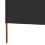 VidaXL vidaXL 3-panel Wind Screen Fabric 80cm Anthracite Camping Windbreak Sun Screen 5