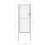 vidaXL Gartentor verzinkter Stahl 105x200 cm Silber 4