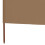 vidaXL 6-panel Wind Screen Fabric 160cm Taupe Camping Windbreak Sun Screen 5