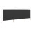 VidaXL vidaXL 3-panel Wind Screen Fabric 80cm Anthracite Camping Windbreak Sun Screen 6