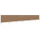 vidaXL 6-panel Wind Screen Fabric 160cm Taupe Camping Windbreak Sun Screen 2