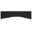 VidaXL vidaXL 5-panel Wind Screen Fabric 160cm Black Sun Privacy Screen Breakers 3