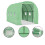 vidaXL havedrivhus, 6,86 m², 3,43 x 2 x 2 m 5