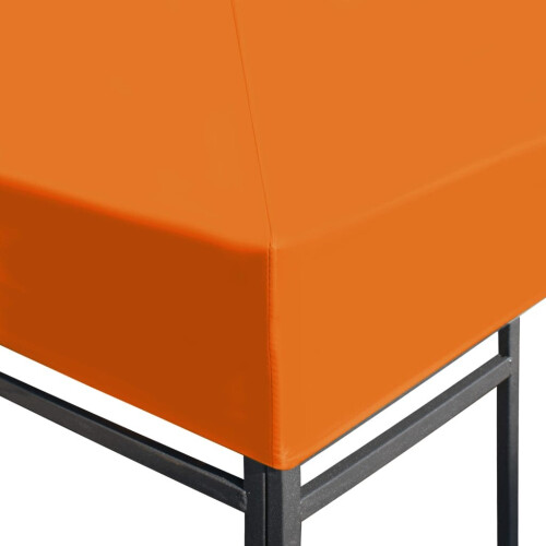 vidaXL Pavillondach 310 g/m² 3x3 m Orange 2