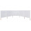 vidaXL 5-panel Wind Screen Fabric 160cm Sand White Sun Privacy Screen Breakers 3