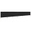vidaXL 6-panel Wind Screen Fabric 160cm Black Camping Windbreak Sun Screen 2