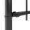 vidaXL Gartenzaun mit Speerspitze Stahl 337 x 100 cm Schwarz 3