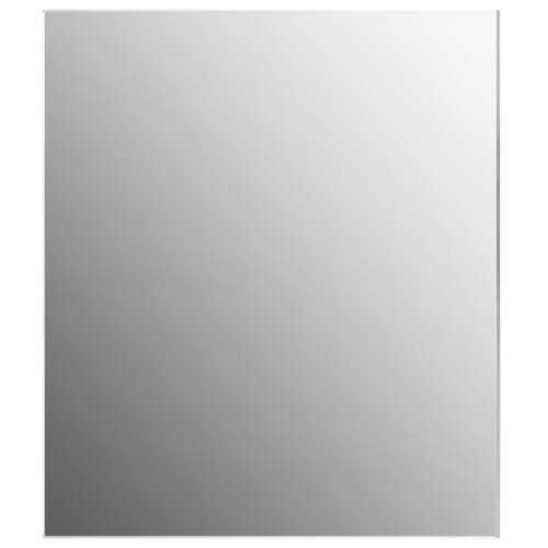 VidaXL vidaXL Frameless Mirror 70x50cm Glass Perspex Wall Mirror Sheet Makeup Studio 2
