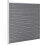 vidaXL Gartenzaun WPC 1564x186 cm Grau 3