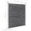 vidaXL Gartenzaun WPC 1564x186 cm Grau 4