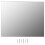 VidaXL vidaXL Frameless Mirror 100x60cm Glass Perspex Wall Mirror Sheet Makeup Studio 2