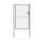 vidaXL Gartentor verzinkter Stahl 105x125 cm Silber 4