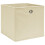VidaXL vidaXL 10x Storage Boxes Cream Fabric Home Office Foldable Organiser Chest 2