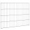 vidaXL Gartenzaun Set 115x79 cm Grün 3