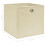 VidaXL vidaXL 10x Storage Boxes Cream Fabric Home Office Foldable Organiser Chest 5