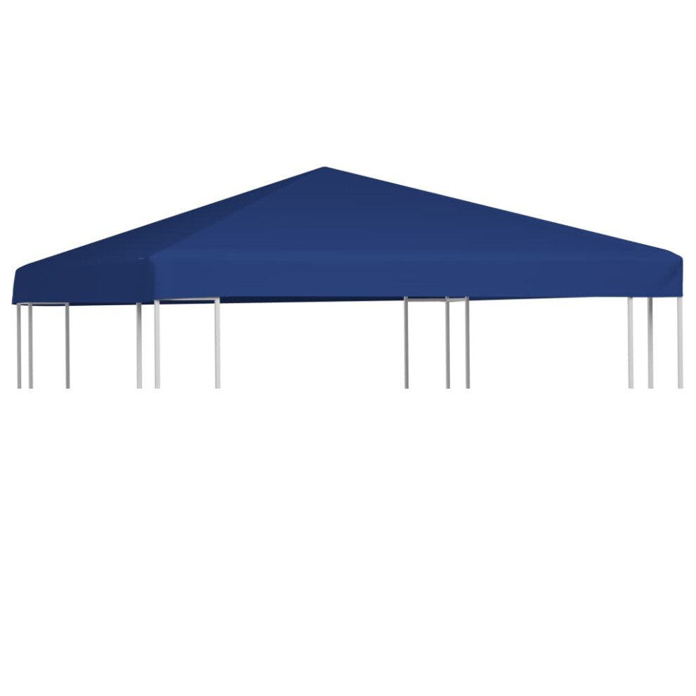 vidaXL Gazebo Top Cover 310g/m² 3x3m Blue Garden Roof Replacement Tent Canopy