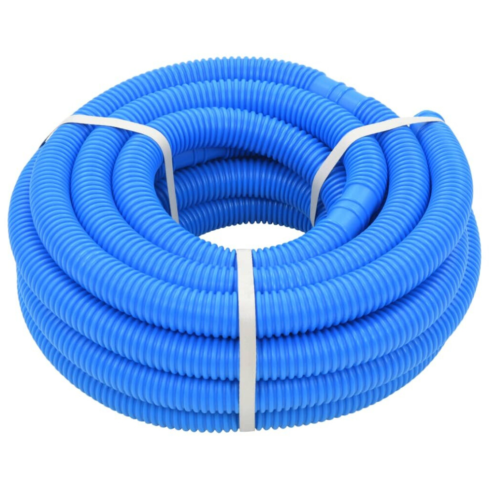 vidaXL Pool Hose Blue 12m Cleaner Vacuum Pipe Supply Equipment Spa Accessory