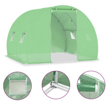 vidaXL Gewächshaus 6 m² 3x2x2 m