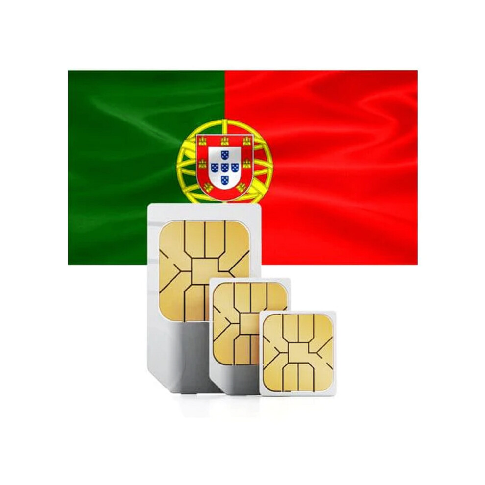 Sim Card Portugal 100GB Month Offer Free Roaming UK Europe Travel