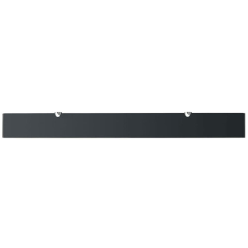 vidaXL Wall Floating Shelf Panel Glass Sheet Plate Storage Room Shelving Display 2