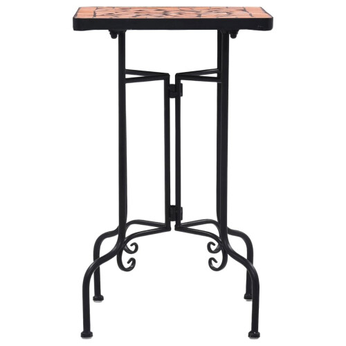 vidaXL mosaik sidebord terrakottakeramik 1