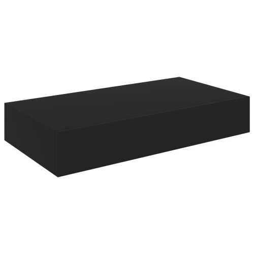 vidaXL Floating Wall Shelf with Drawer Wall Mounted Storage Display Racks 1
