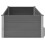 vidaXL Garten-Hochbeet WPC 150 x 100 x 54 cm Grau 5