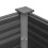 vidaXL Garten-Hochbeet WPC 150 x 100 x 54 cm Grau 7