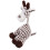 (Off-white) Dog vocal toy Teething training Teddy Shiba Inu type interactive pet corn kernel donkey 2