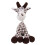 (Off-white) Dog vocal toy Teething training Teddy Shiba Inu type interactive pet corn kernel donkey 1