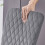 AINPECCA 4PCS Dinning Chair Velvet Grey High Backrest Home 3