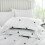 (Doted, Super King) Duvet Cover Set Reversible Floral Bedding Sets 3