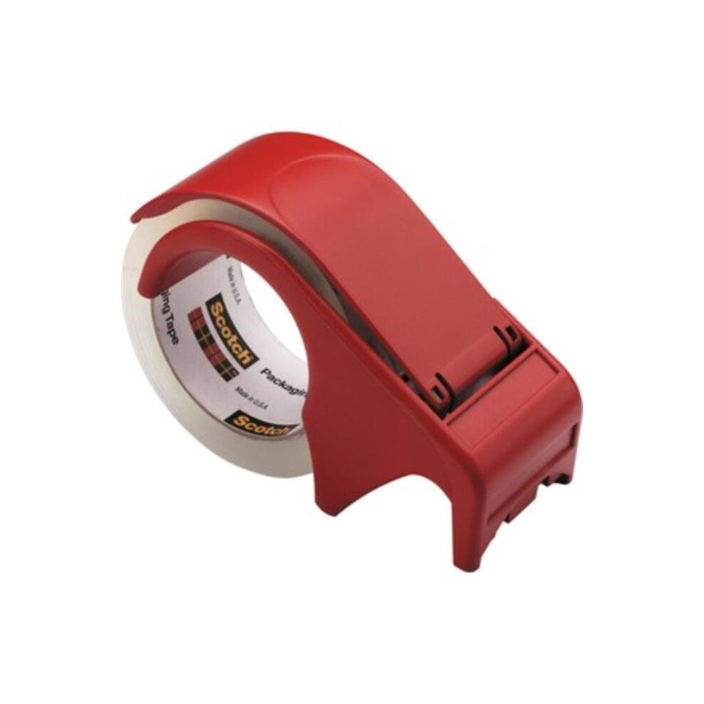 Scotch Mmmdp300-Rd Tape Hand Dispenser, Red